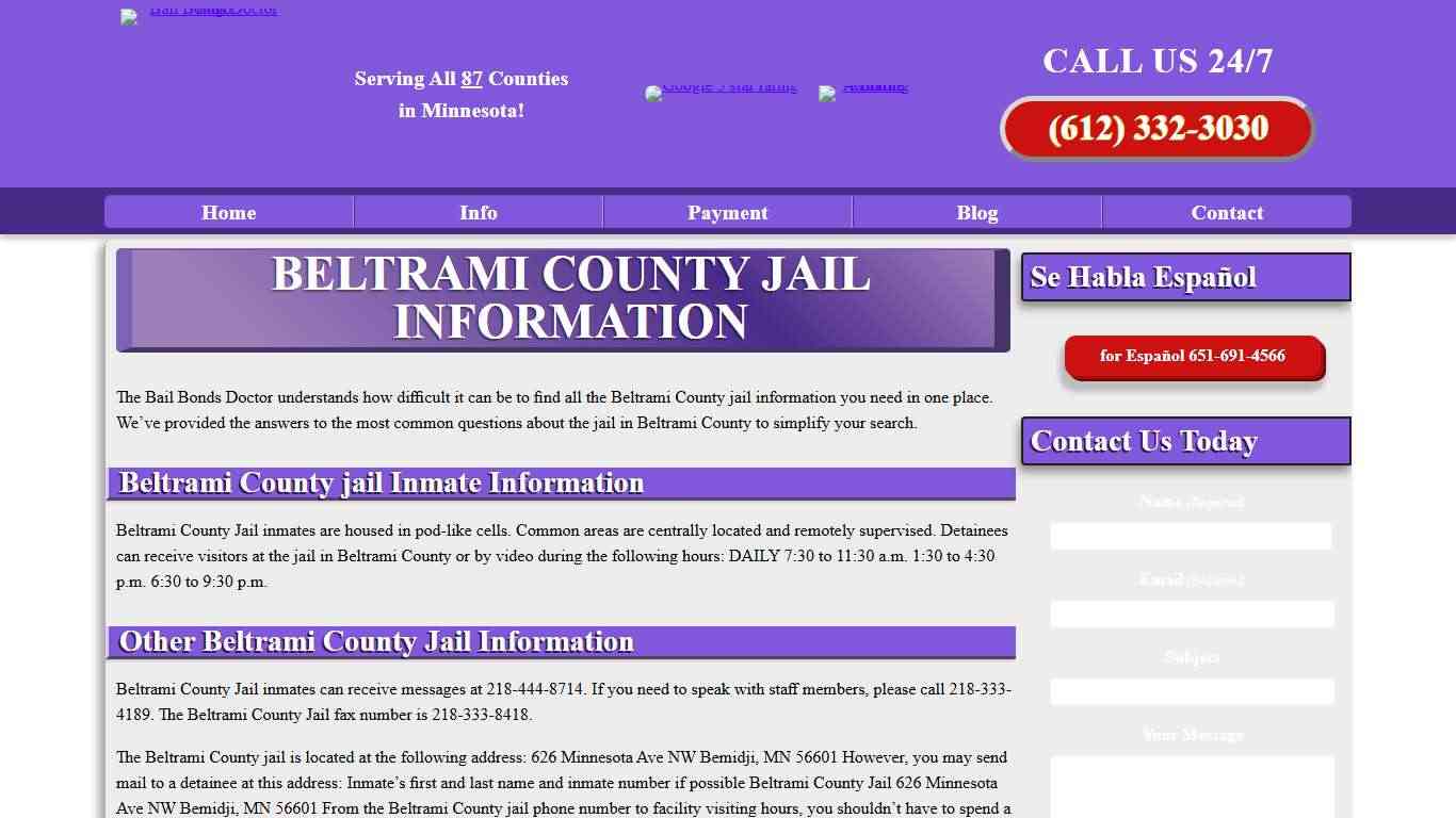 Beltrami County Jail Information | Accurate Jail Information